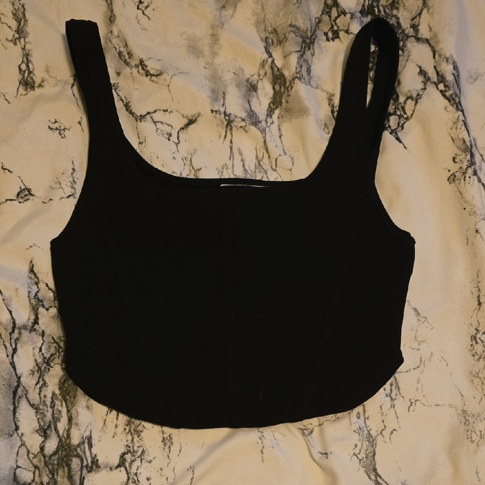 Babaton Black Tank Top